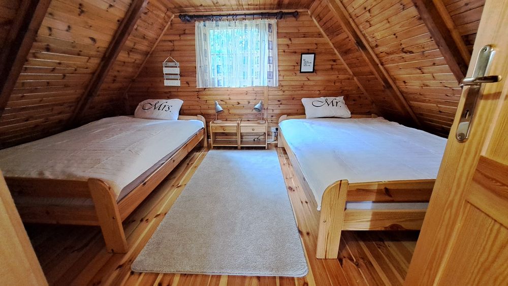 Domek Łapalice, Kartuzy, Kaszuby, nad jeziorem.