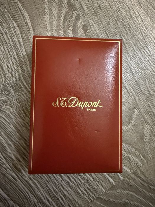 S.T. Dupont Paris — запонки и зажим для галстука оригинал.