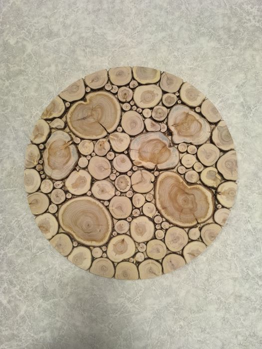 Панель можжевельника спили декор для бані