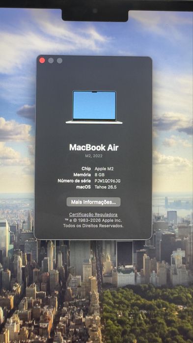 MacBook Air M2 | 512GB SSD | Estado Irretocável