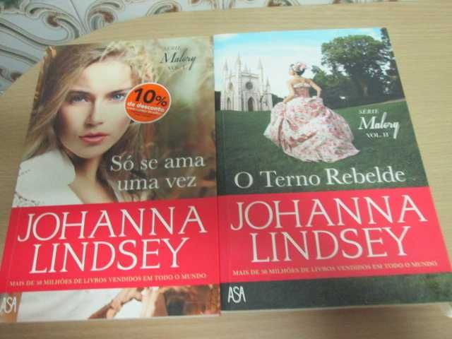 Livros Johanna Lindsey (Oferta portes)
