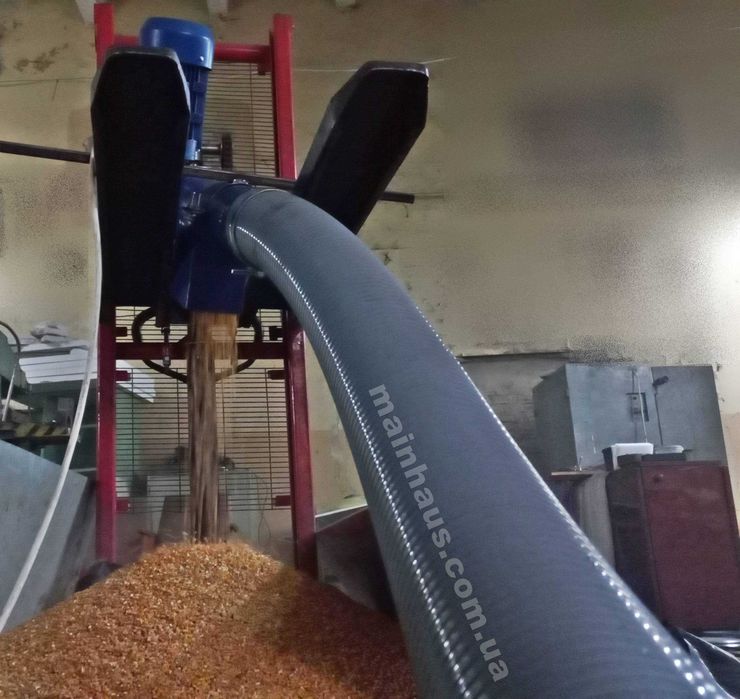 для зерна навантажувач гнучкий шнековий спіральний конвеєрFA127 до5т/г