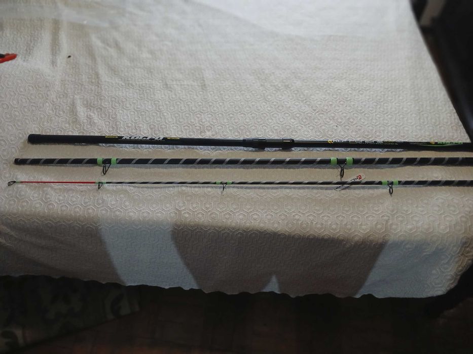 Cana pesca Surfcasting 4.20m 100/200gr + Carreto 6000