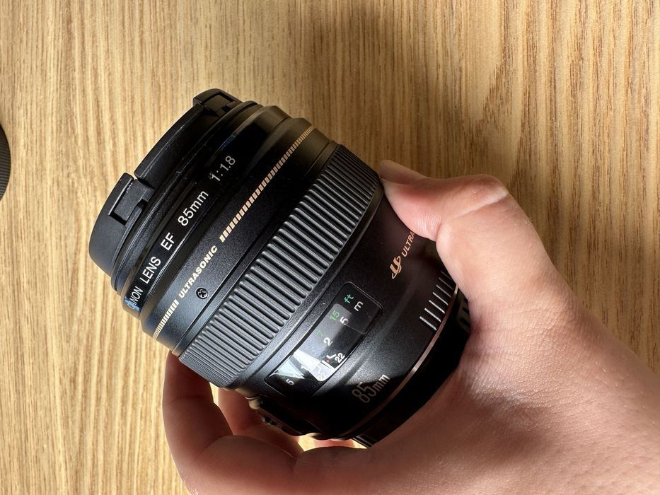 Lente Canon EF 85mm 1:1.8