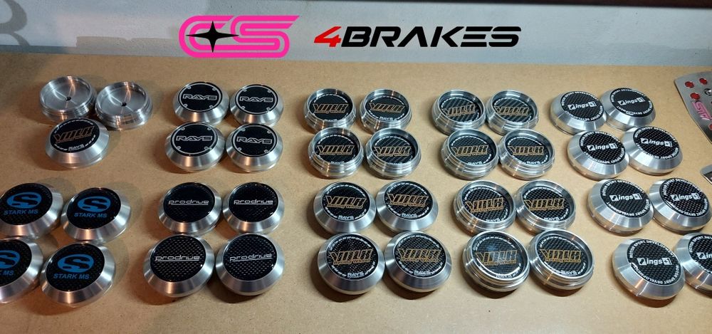 Dekielki carbonowe STI / BBS / RAYS / ENKEI / PRODRIVE / Volk Racing Subaru