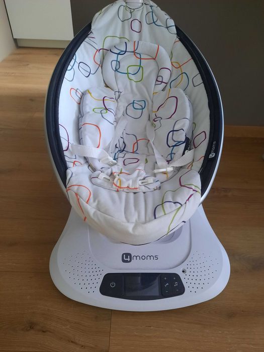Bujaczek 4moms mamaroo z wkładką niemowlęca