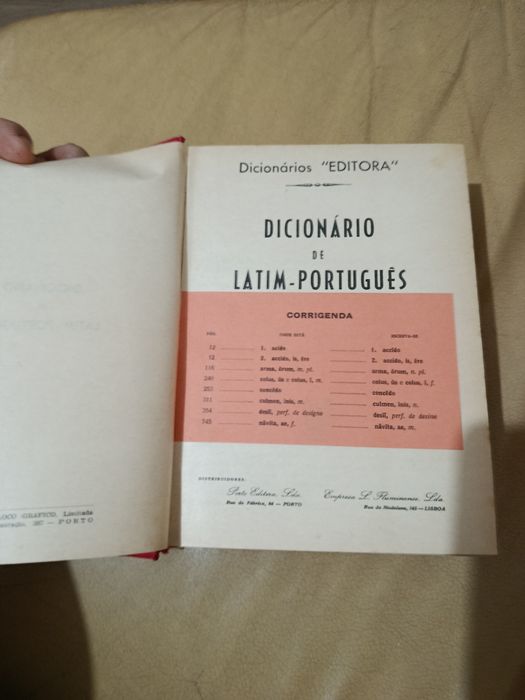 Dicionário Latim / Português