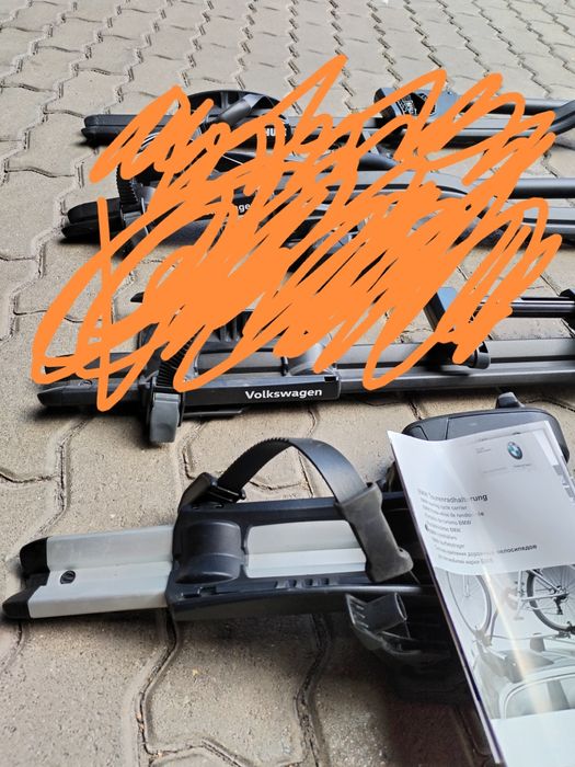 Bagażnik rowerowy thule na dach 598