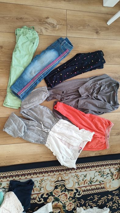 Paka zestaw ubrań dla dziewczynki rozmiar 98 2-3 lata buty Nike