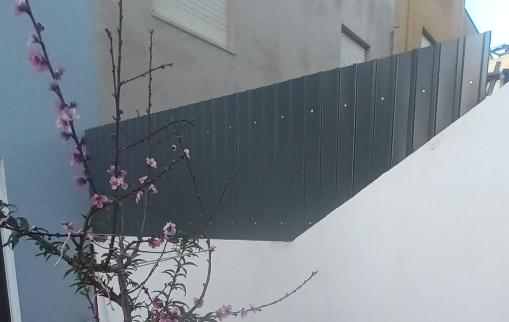 Vedações, telheiros