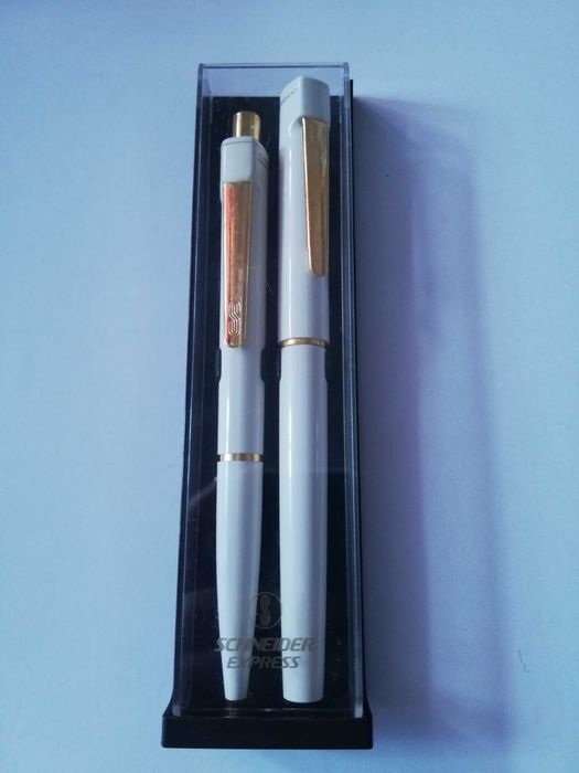 METADE DO PREÇO Raro conj canetas Schneider Germ. Scribant Exp vintage
