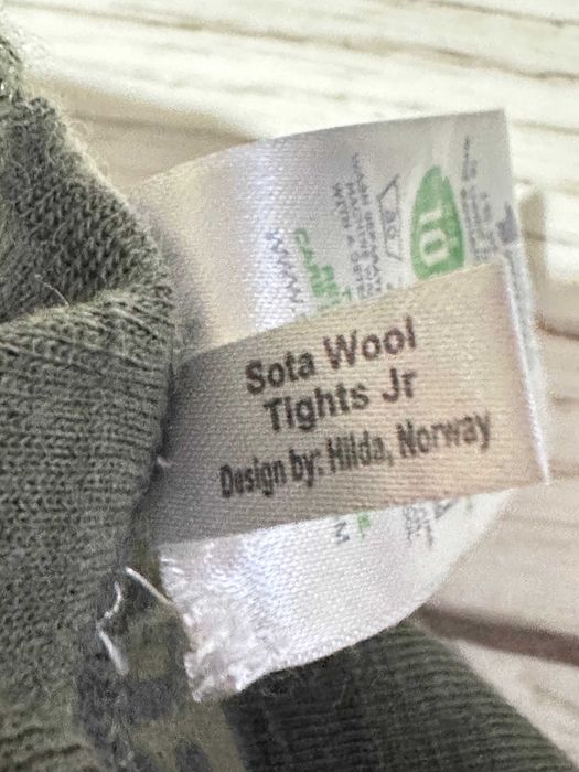 STORMBERG kalesony termoaktywne dziecięce 100% merino wełna narty 128