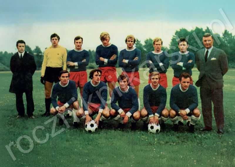 Pocztówka - 1970/71 Górnik Zabrze