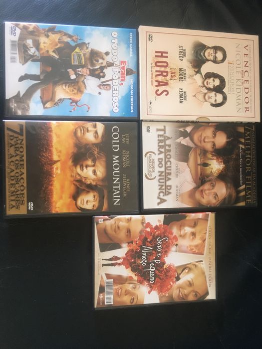 Diversos DVD's, preço unitário: 2,50 Euros
