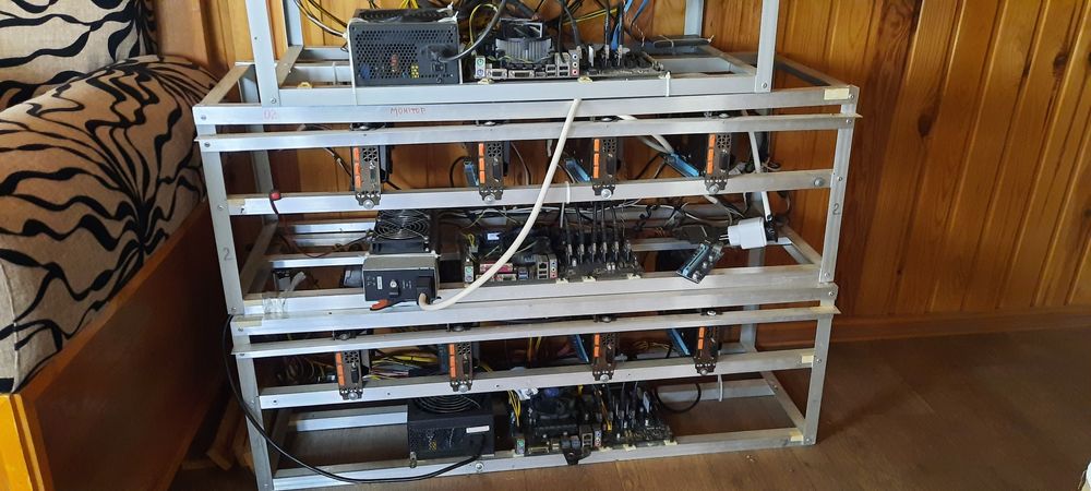 Майнінг ферми. Aurus 1080ti 11gb. 12шт.