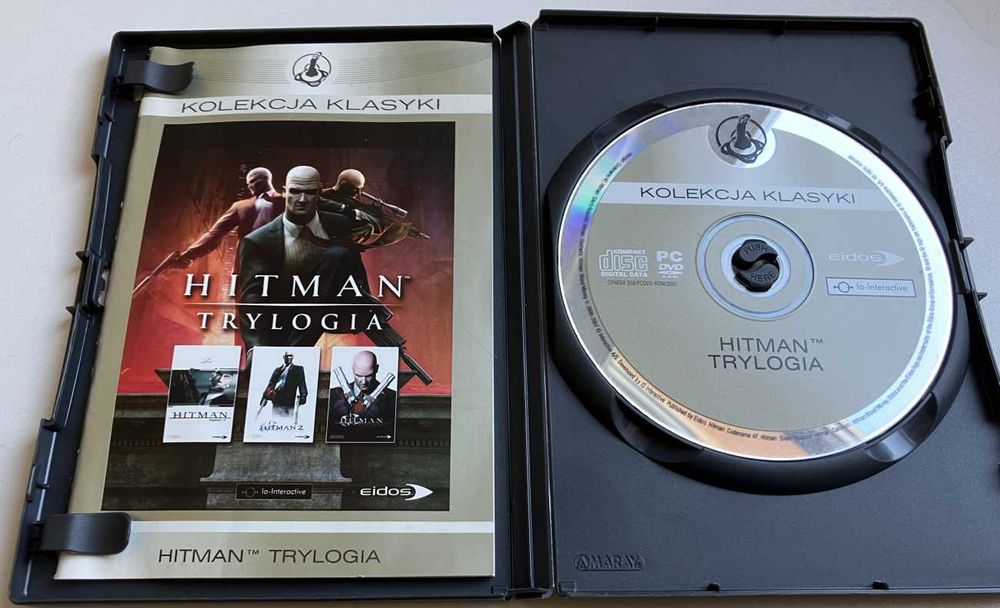 Hitman Trylogia Kolekcja klasyki PC DVD