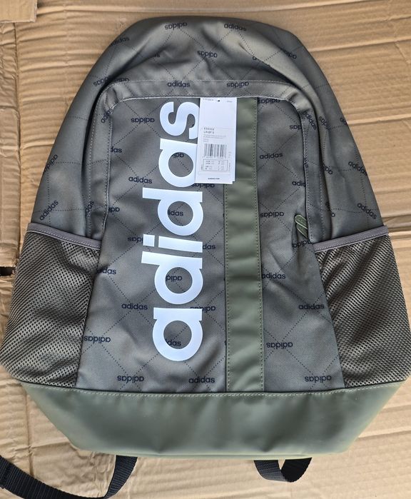 Plecak do szkoły na wycieczkę do pracy Adidas khaki orginal