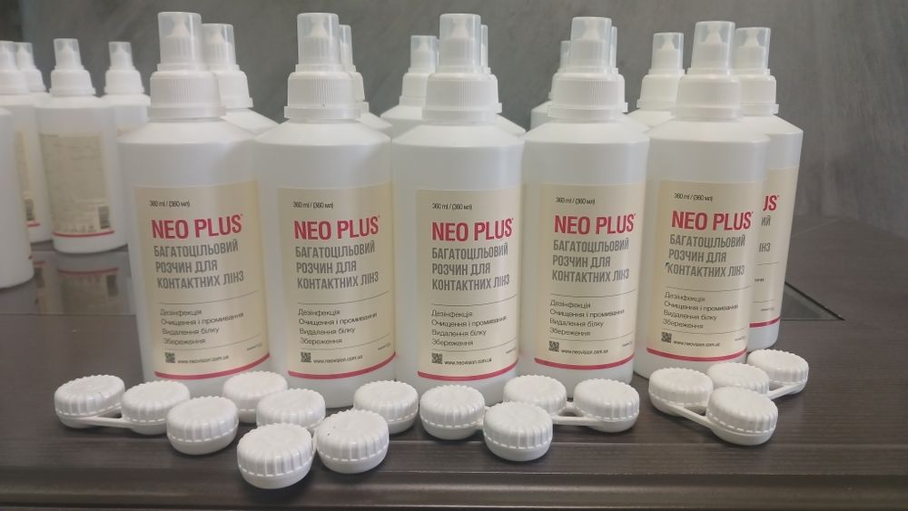 Розчин для лінз Neoplus 360ml + контейнер