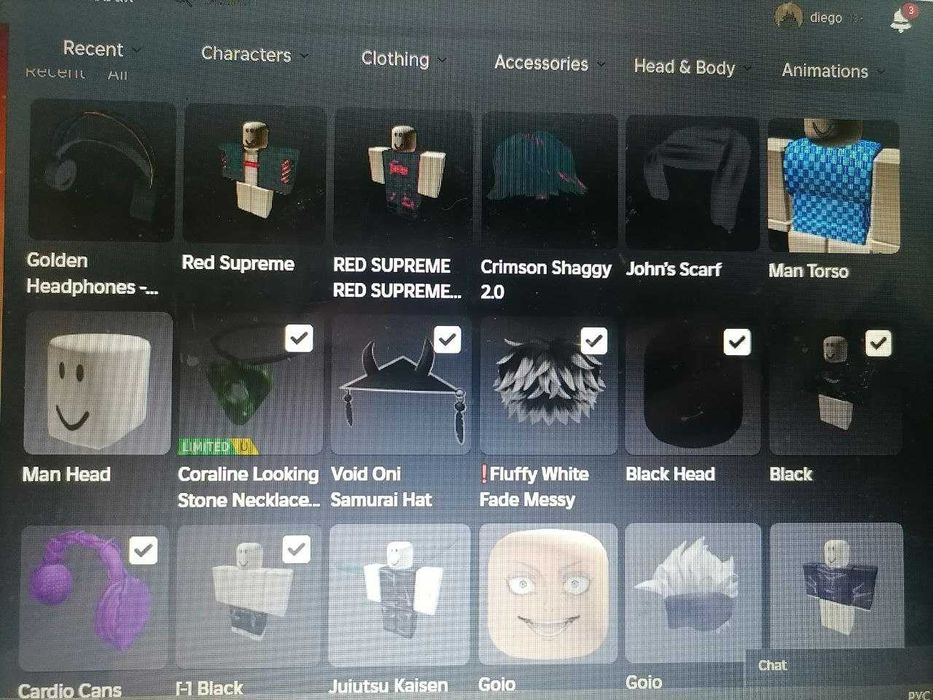 акаунт роблокс  продам