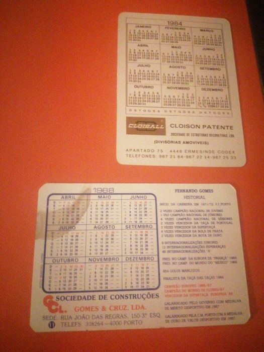 Pocket Calendars | Fernando Gomes (FCP)64284780493825121
