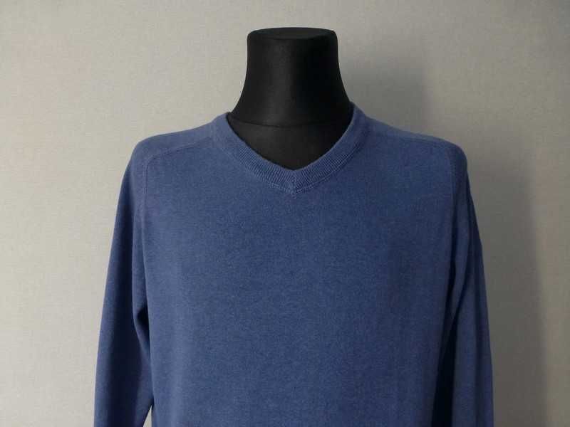 Pierre Cardin męski sweter w serek M