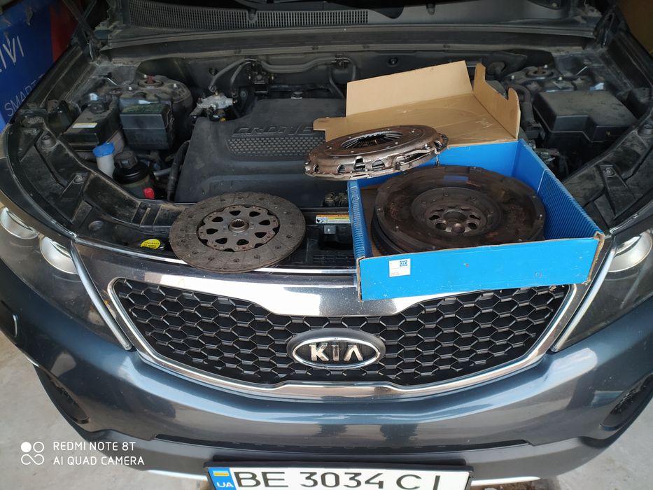 Сцепление Киа Соренто 2 (xm),Санта фе 2 на 2.2 дизель