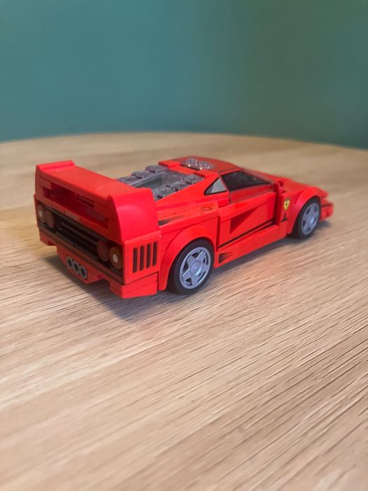 Lego speed chempions Ferrari f40 czerwone