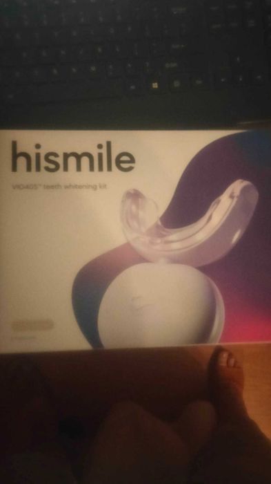 zestaw do wybielania zębów hismile nowy
