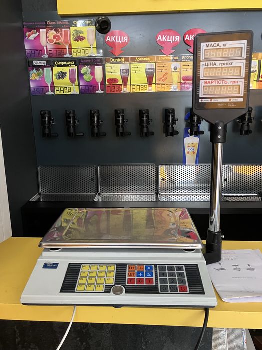 Електронні ваги ВТА-60/15-5-А