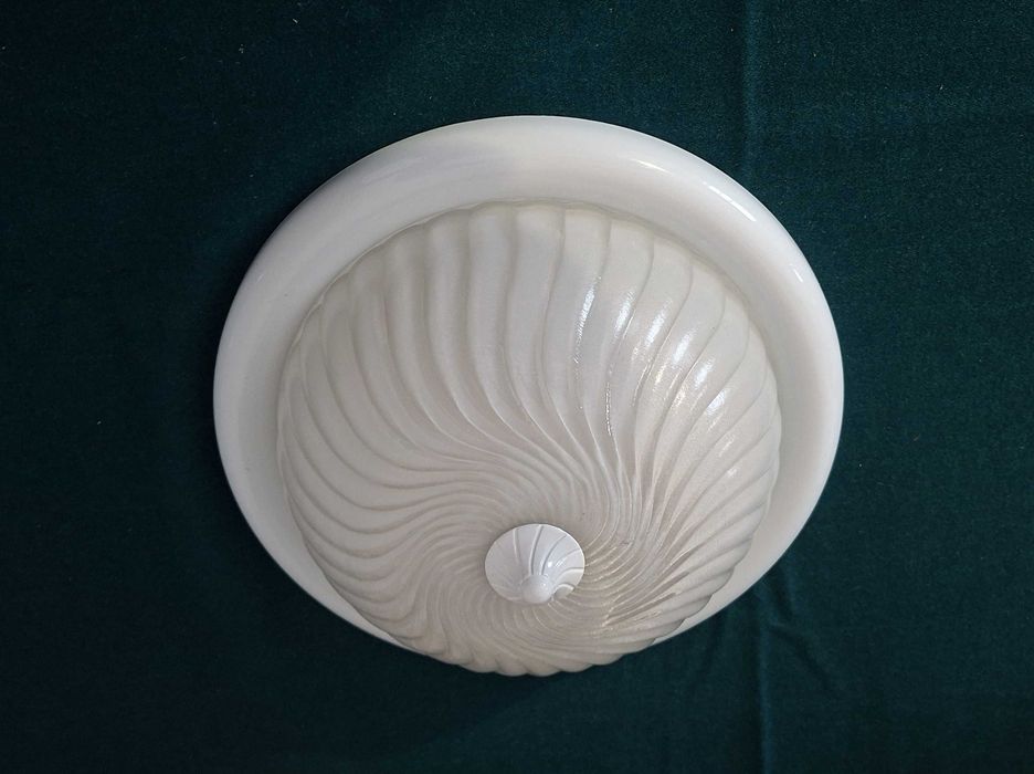 Luminária / Globo de teto ou parede, vintage, branco