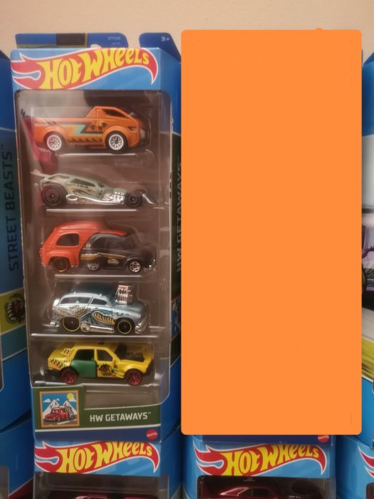 Hot wheels zestaw 5 aut