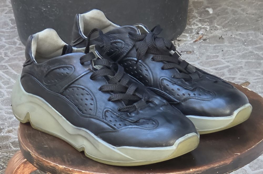 Tenis em pele Ecco