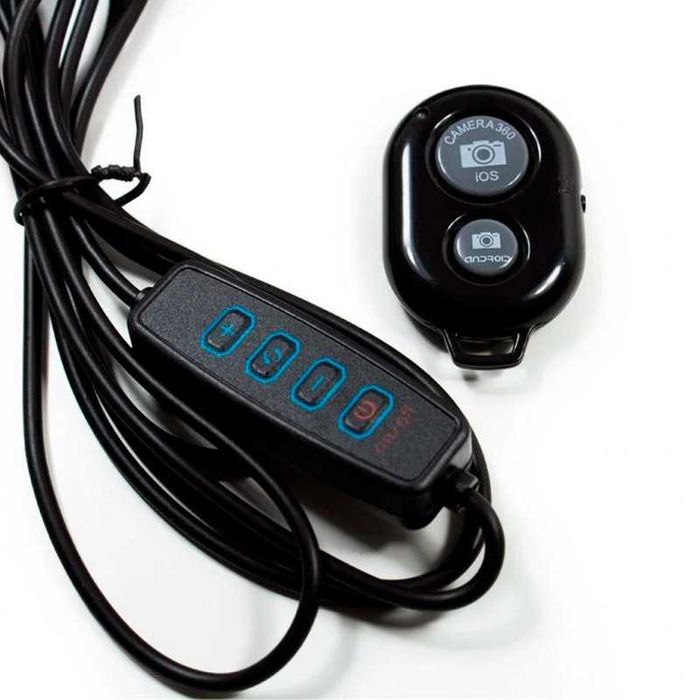 Ring Light 180cm com controle remoto Bluetooth COOL