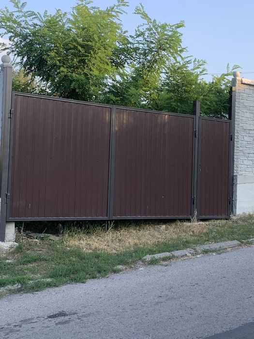 Забори ворота з профнастилу демонтаж монтаж все під ключ