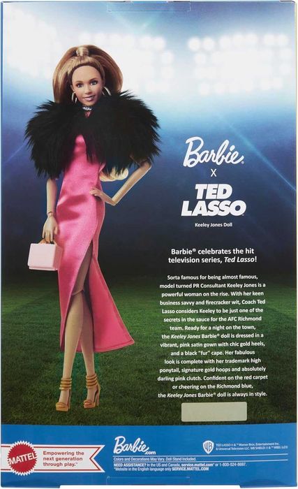 Лялька Барбі Кейлі Тед Лассо Barbie Keeley Ted Lasso