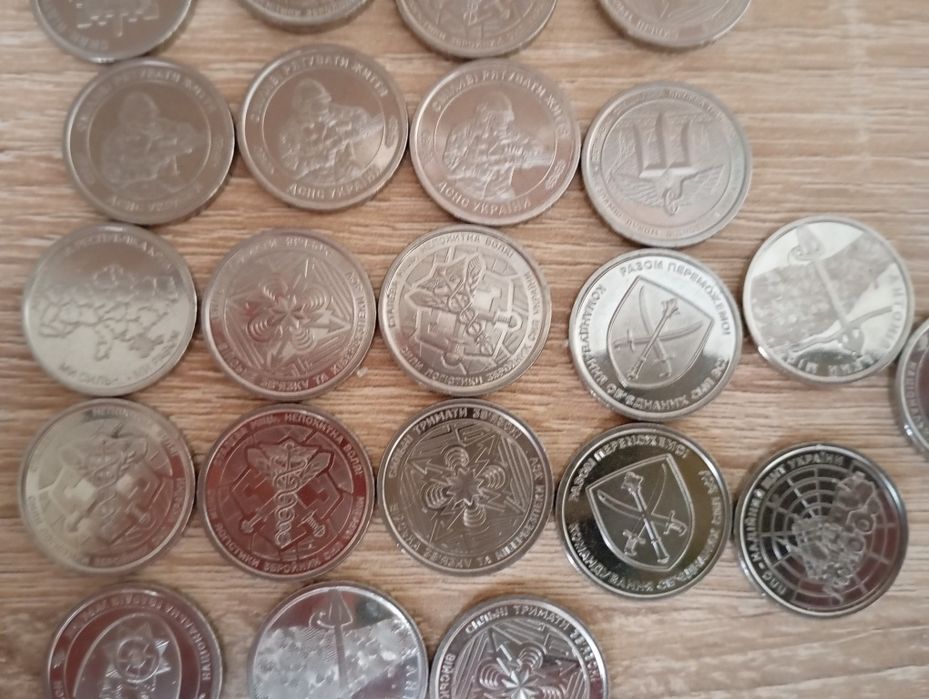 Продам монети з областями