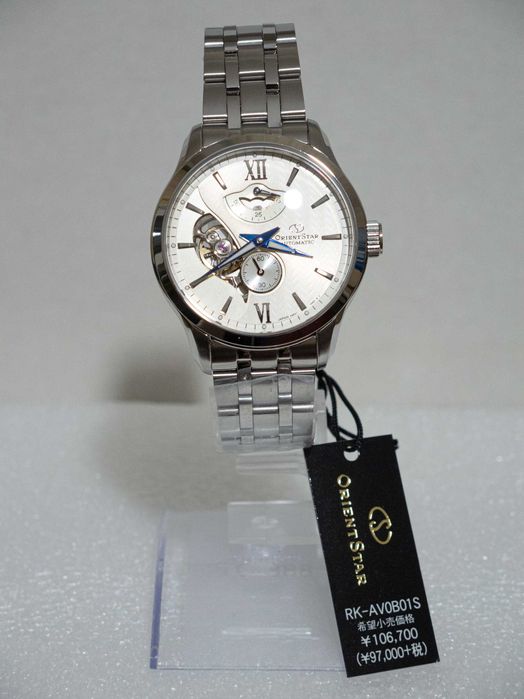 Часы Orient Star Layered Skeleton RK-AV0B04S