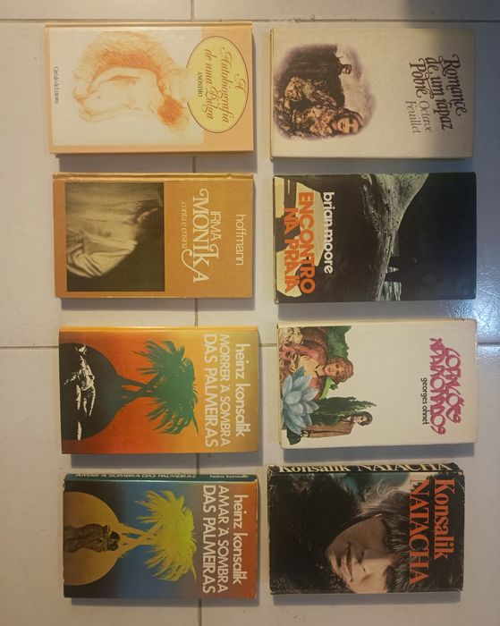 8 livros (5€ todos)