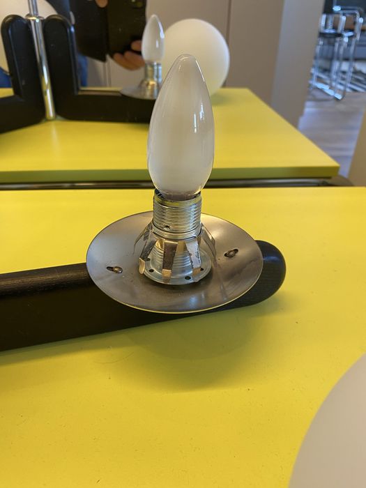 Lampa sufitowa Kaiser Leuchten 3 X E14, mid century modern, bauhaus .