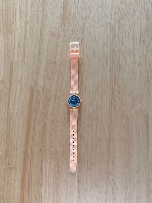 Relogio swatch peach weave