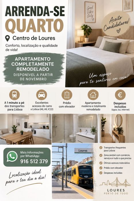 Quarto em Loures