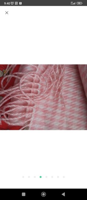 Неймовірно гарний Італійський вовняний шарф в новому стані