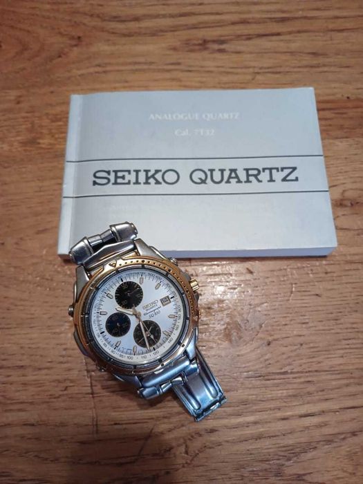 Часы наручные Seiko  Cal. 7T32 кварцевые