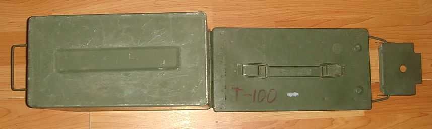Цинк (патронный короб), US Army