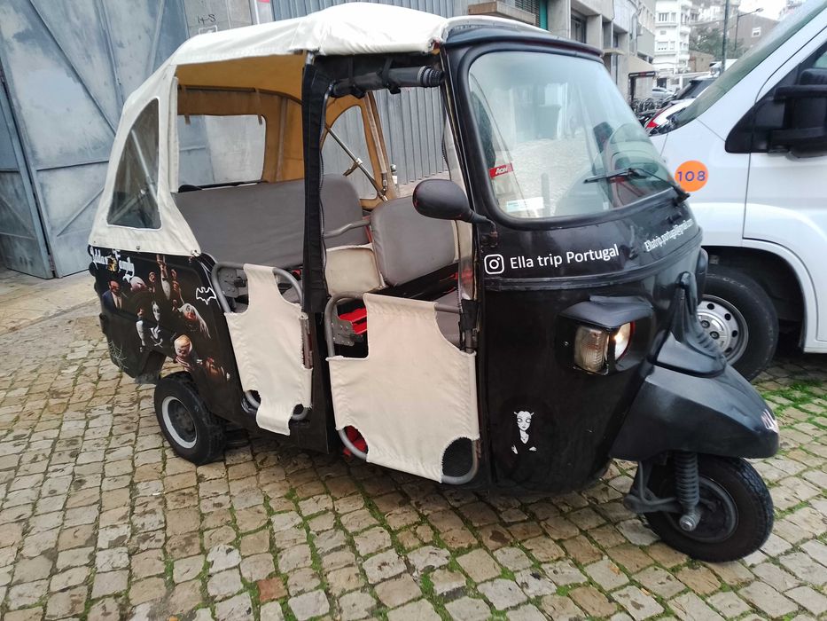 tuk tuk Piaggio 200 cc proto pra trabalhar