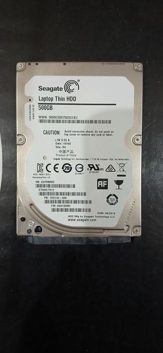 Жосткий диск для ноутбука