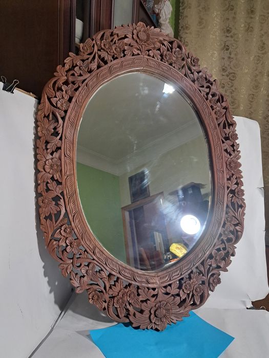 Дзеркало,  Зеркало,  Европа,  винтажное,  резьба