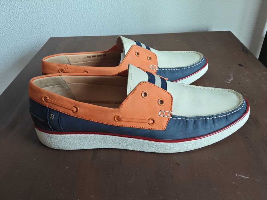 Sapatos para homem, mocassins, Bally, Suíça, tamanho 46