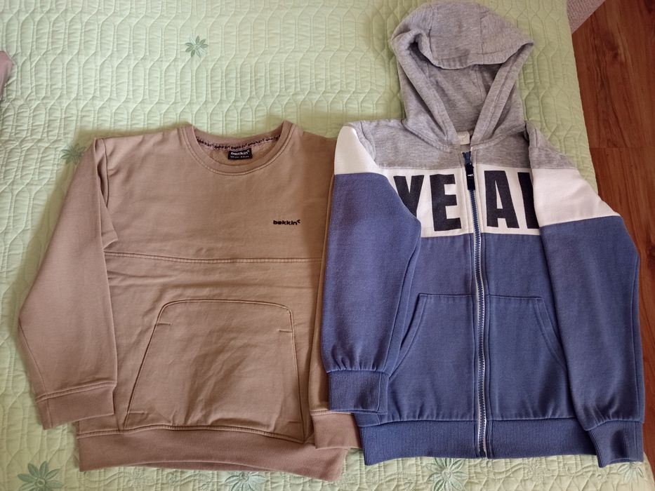 2 bluzy chłopięce rozmiar 134
