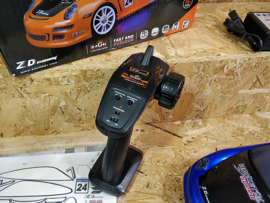 RC машинка дрифт ZD Racing Rocket Brushless 1/16 Нова дріфт